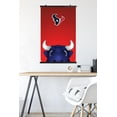 thumbnail image 5 of NFL Houston Texans - S. Preston Mascot Toro 20 Wall Poster, 22.375" x 34", 5 of 5