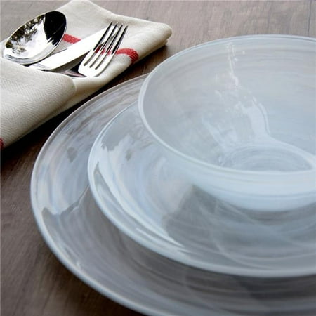 

Red Pomegranate 0808-0 Nuage 12 Piece Dinnerware Set - Ivory