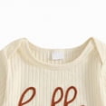 thumbnail image 5 of mgoYE Newborn Baby Boy Girl Clothes Hi I'm New Here Coming Home From Hospital Outfits Gender Neutral One Piece Romper(Beige,0-3 Months), 5 of 6