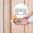 thumbnail image 4 of 8 Pcs Built God Tough Compatibility Guide Door Lock Plate Locks for Doors Reinforcement Kit Metal Stainless Steel, 4 of 6