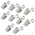 thumbnail image 1 of Clips para cortinas con gancho, clips para trabajos pesados, gancho para anillos romanos, portador de abrazaderas para muelles, clips para carriles para cortinas, clips colgantes para colgar, 1 of 6