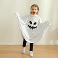 thumbnail image 4 of Uccdo 1-6Y Toddler Girls Boys Halloween White Ghost Costumes Kids Party Ghostly Costume Hooded Cloak, 4 of 8