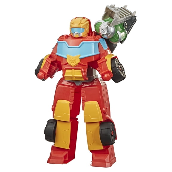 Playskool Transformers: Rescue Bots Academy Hot Shot Kids Toy Action Figure for Boys and Girls (15”)