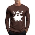 thumbnail image 2 of Blusas y camisas de manga larga y cuello redondo para hombre, moda informal, estampado, deportivas, de manga larga y cuello redondo, blusas, camisas, blusas para hombre, poliéster, 2 of 5