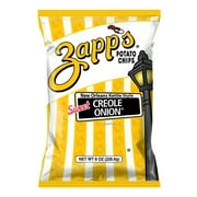 Zapp's Sweet Creole Onion New Orleans Kettle Style Potato Chips, Gluten-Free, 8 oz Bag