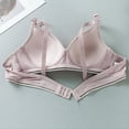 thumbnail image 4 of Herrnalise Women's T Shirt Bra, Demi Cup, Smoothing, Lightly Lined，Full Coverage ，Wireless，Bra., 4 of 6