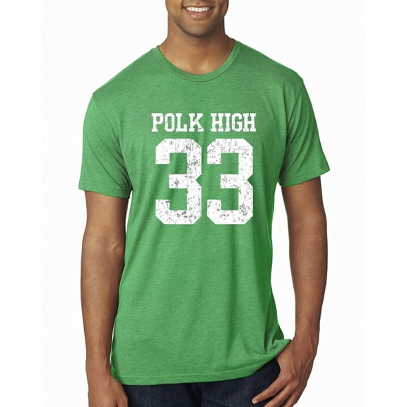 Wild Bobby, Polk High Bundy 33 Married with Children Fan, Pop Culture, Men Premium Tri Blend Tee, Envy, Small