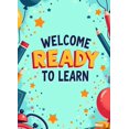 thumbnail image 4 of Welcome Ready to Learn Classroom Banner Educational Backdrop School Supplies Party Decorations Photography Props Classroom Decor, 4 of 4