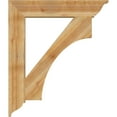 thumbnail image 3 of Ekena Millwork 6"W x 36"D x 42"H Westlake Traditional Rough Sawn Bracket, Western Red Cedar, 3 of 4