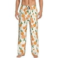 thumbnail image 1 of Fotbe Peaches Pantalones de Pijama para Hombre, Pantalones de Dormir, Pantalones de Casa con Cintura Ajustable y Bolsillos-X-Large, 1 of 6