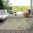 thumbnail image 6 of Addison Rugs Chantille Indoor/Outdoor Transitional Medallions Green Washable Rectangle Rug, 3' x 5', 6 of 6