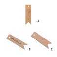 thumbnail image 4 of 100pcs Thank You Handmade Pattern Tags Blank Paper card gift card Label Card Baking Decorative Tools Gift Decor, 4 of 9
