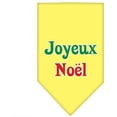 thumbnail image 2 of Joyeux Noel Screen Print Bandana Yellow Large, 2 of 2