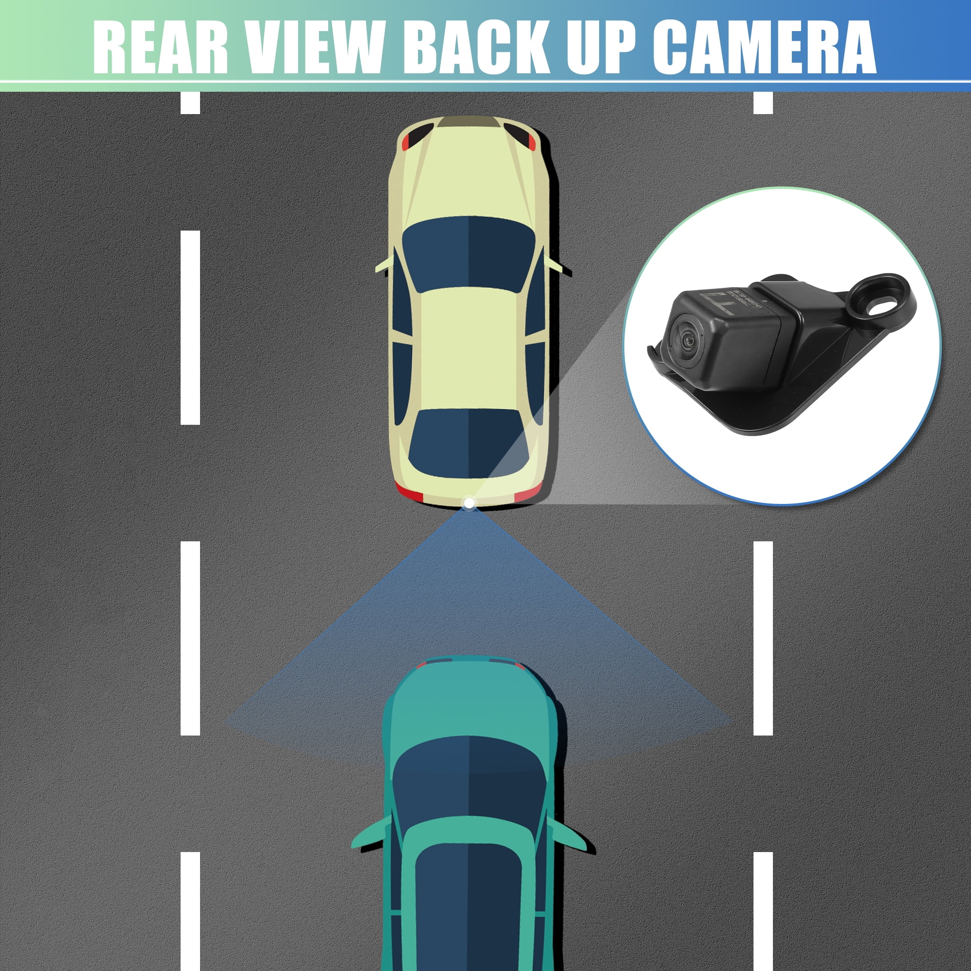 Unique Bargains Rear Camera for Toyota Tacoma 2017 Park Assist