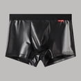 thumbnail image 2 of Athletic Briefs for Men Solid Color Breathable Wicking Underwear Workout Casual Black L, 2 of 4