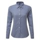 thumbnail image 1 of Premier - Camisa Maxton Cuadro de Manga Larga para Mujer (Marino, Blanco), 1 of 2