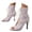 White, variant on Womens Elegant High Heel Dress Shoes, Evening Party and Formal Occasion Pumps, Peep Toe, Strappy Design, Stylish, Comfortable Fit