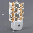 thumbnail image 2 of Uemuo Funny Cats Night Light, Night Lights Plug into Wall, Dusk to Dawn Sensor Warm White Led Night Light 0.5W-UK, 2 of 9
