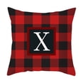 thumbnail image 2 of Fiudx Funda de Almohada Navideña con Estampado Navideño de Piel de Melocotón, Artesanía Exquisita, Material Suave y Cómodo, Decoración para Sofá Cama, Fácil de Limpiar, Tamaño 45 X 45 Cm., 2 of 3