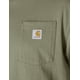 thumbnail image 5 of Remera Carhartt para hombre, corte holgado, pesada, Dusty Olive, 5 of 5