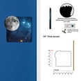 thumbnail image 2 of Off The Wall Plates - Moon Outer Space - Double Gang Blank Cover, 2 of 4