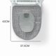 thumbnail image 3 of Toilet Seat Covers, Bathroom Soft Warm Washable Toilet Seat Cover Cushion, Warm Toilet Seat Covers Toilet Seat Cover Toilet Seat, 3 of 5