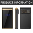 thumbnail image 5 of Taicans Senior Flip Phone with 2.6" Large Screen & 4800mAh Battery – Elderly Cell Phone with SOS,Flashlight,Loud Speaker & Dual SIM for Easy Use,Cheap Cell phone‌‌‌, 5 of 9