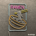 thumbnail image 2 of Craftnamesign Ramen Restaurant Neon Sign 13" x 20" for Japanese Food Store Kitchen Wall Decor, 2 of 4
