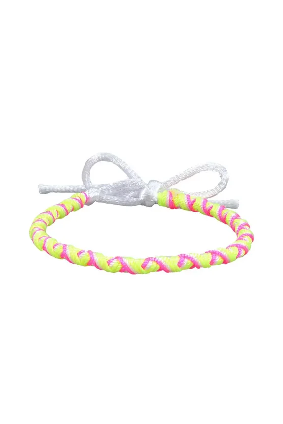 Unisex Handmade Braided Unique Simple Tasseled Irregular Colorful Bohemia Jewelry Rope LGBT Gay Rainbow Pride Cuff Ripple Bracelets Style 10