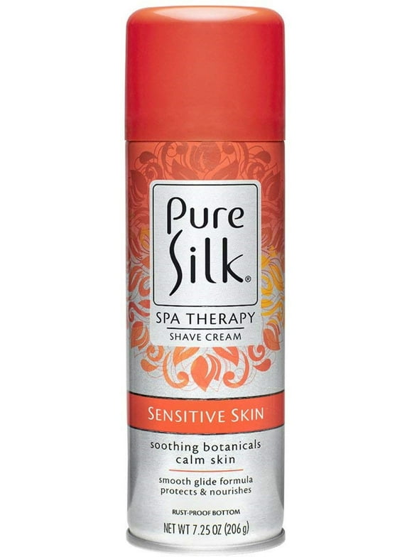 Pure Silk Moisturizing Shave Cream for Women, Sensitive Skin 7.25 oz