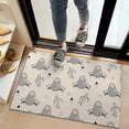 thumbnail image 2 of Beige Highland Cow Cactus Triangle Pattern Door Rugs,Washable Non Slip Door Mats Indoor,Decorative Door Mats,Entry Mat Indoor for Entrance,Bedroom,Kitchen,Bathroom,20"x32", 2 of 6
