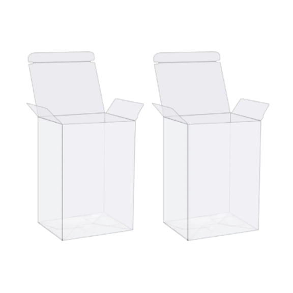 Set of 2 Protector Case for Funko Pop! Vinyl Figures - 4 inches