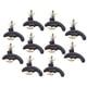 thumbnail image 1 of 10 piezas prensa licencia abrazadera accesorio sujetar férula enrutador piezas Accs negro 8 cm, 1 of 7
