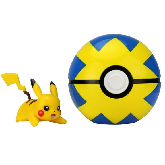 Pokémon Clip 'N' Go W2 - Pikachu + Quick Ball