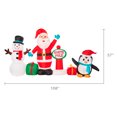 Holiday Time Yard Inflatables North Pole Collection Scene, 9 ft