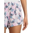 thumbnail image 5 of Disney Stitch Women's Print Sleep Shorts, 2-Pack, Sizes XS-3X, 5 of 5