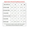 thumbnail image 3 of Alpine Swiss Mens Thermal Long Sleeve Top Waffle Knit Shirt Base Layer Underwear, 3 of 6