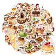 thumbnail image 4 of 35pcs-50pcs Delicious Stickers Food Yummy Stickers Bakery Stickers for Laptops Suitcase Fridge, 4 of 9
