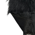 thumbnail image 3 of Ice Fabrics Faux Fur Fabric Squares - 14x14 Inches Pre-Cut Craft Fur Fabric - Shaggy Mohair Fabric for Costumes, Apparel, Rugs, Pillows, Decorations and More - Black Fur Fabric, 3 of 4