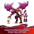 thumbnail image 5 of LEGO NINJAGO Thunderfang Dragon of Chaos Building Toy for Kids Ages 8+ - Dragon Rising Playset with 6 Minifigures and Poseable Dragon Figure - Birthday Gift Idea for Boys and Girls - 71832, 5 of 8