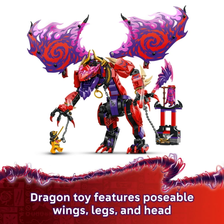 LEGO NINJAGO Thunderfang Dragon of Chaos Building Toy for LEGO NINJAGO Thunderfang Dragon of Chaos Building Toy for