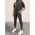 thumbnail image 2 of Conjunto Deportivo PRETTYGARDEN 2025 Mujer Dos Piezas Gris Oscuro 3XL, 2 of 6