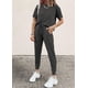 thumbnail image 2 of Conjunto Deportivo PRETTYGARDEN 2025 Mujer Dos Piezas Gris Oscuro 3XL, 2 of 6