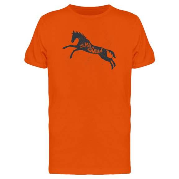 Animals World Horse Silhouette Tee Men's -Image by Shutterstock