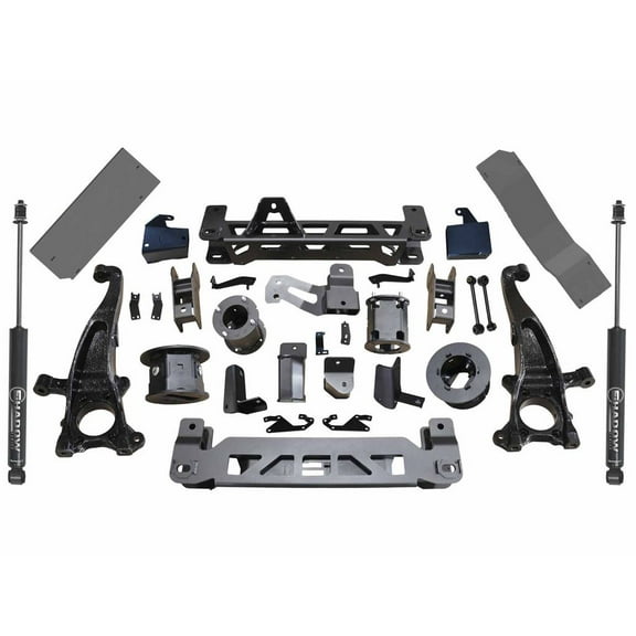 Superlift | K1026 | 6" Lift Kit - Complete Lift Kit with Rear Superlift Shadow Series Shocks & Strut Spacers | Fits 2022-2023 Toyota Tundra