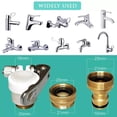 thumbnail image 2 of 3 in1 Washing Machine Hose Water Pipe Tape Quick Coupling Connector Accessory, 2 of 8