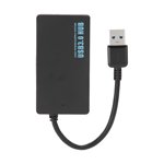 USB Adaptateur,USB3.0 Hub 4 Ports USB Hub US Conception simplifiée du Hub