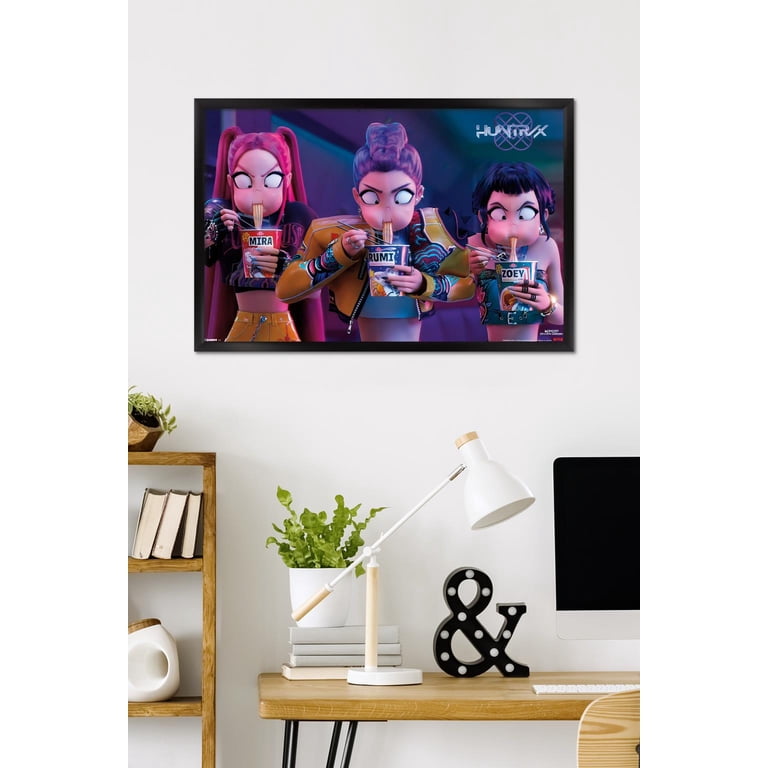 Netflix KPop Demon Hunters (2025) - Huntrix Noodles Wall Poster