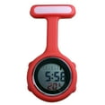 thumbnail image 2 of 1Pc Digital Display Dial Clip-On Fob Nurse Brooch Pin Hang Pocket Electric Watch, 2 of 10