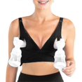 thumbnail image 1 of Hands Free Pumping Bra Comfortable Breast Pump Bra Adjustable Nursing Bra For Pumping, 1 of 4